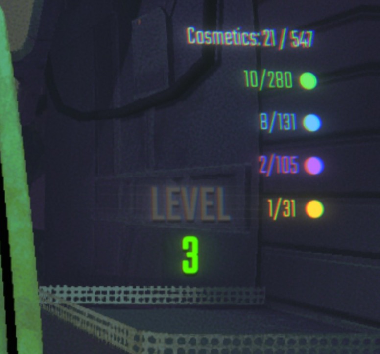 in-game visuals